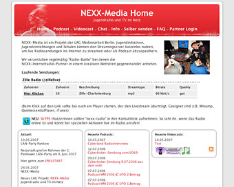NEXX-Media Homepage